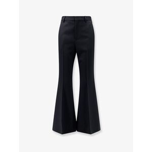 Celine Women Flared Wool Trousers